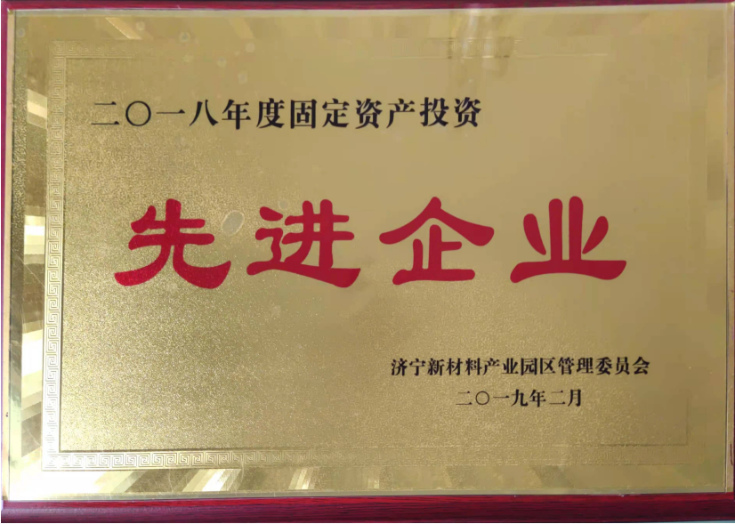 固定资产投资先进企业